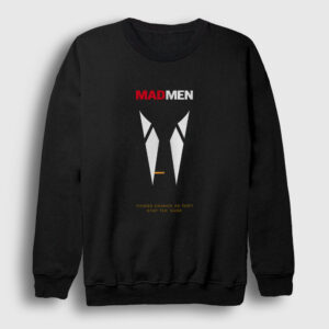 Things Change Dizi Mad Men Sweatshirt siyah