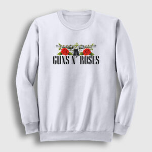 Thorns Guns N' Roses Sweatshirt beyaz