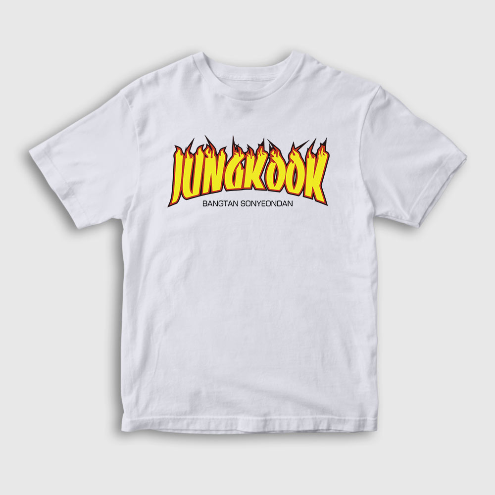 Thrasher K Pop Jungkook Bts Çocuk Tişört