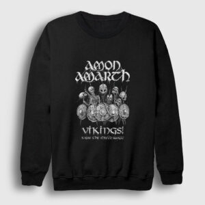 Throne Amon Amarth Sweatshirt siyah