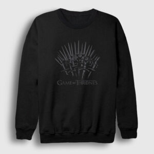 Throne Game Of Thrones Sweatshirt siyah