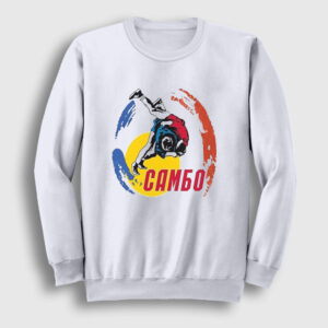 Throw Ufc Mma Dövüşçü Sambo Sweatshirt beyaz