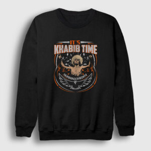 Time Ufc Khabib Nurmagomedov Sweatshirt siyah