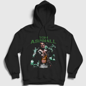 Tom Aspinall Ufc Mma Dövüş Sanatları Kapşonlu Sweatshirt siyah