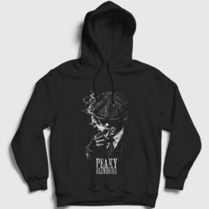 Tommy Thomas Shelby Peaky Blinders Kapşonlu Sweatshirt siyah