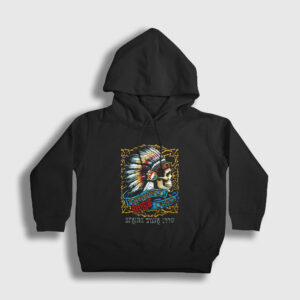 Tour Grateful Dead Çocuk Kapşonlu Sweatshirt siyah