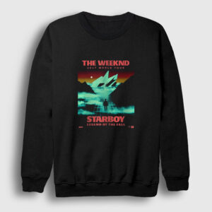 Tour Starboy The Weeknd Sweatshirt siyah