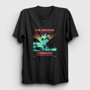 Tour Starboy The Weeknd Tişört siyah