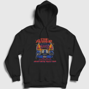 Tour Steel Panther Kapşonlu Sweatshirt siyah