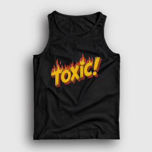 Toxic Hediye Sevgili Sevgililer Günü Atlet siyah