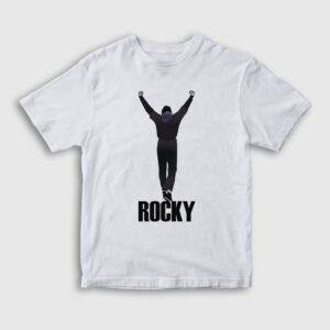 Training Film Rocky Çocuk Tişört beyaz