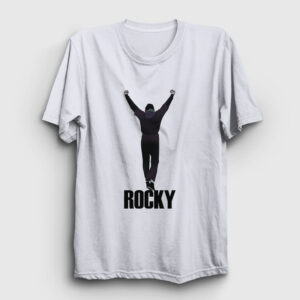 Training Film Rocky Tişört beyaz