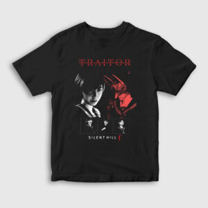 Traitor Hinako Silent Hill F Çocuk Tişört siyah