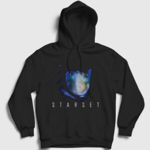 Transmissions Müzik Starset Kapşonlu Sweatshirt siyah