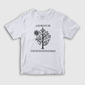 Tree A Knight Of The Seven Kingdoms Çocuk Tişört beyaz