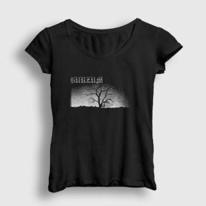Tree Burzum Kadın Tişört siyah