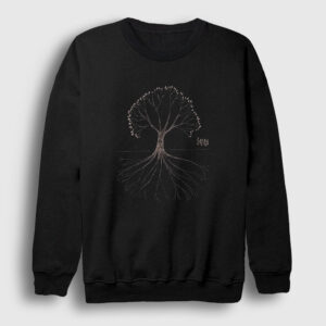 Tree Gojira Sweatshirt siyah