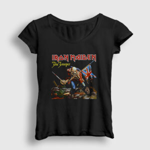 Trooper Iron Maiden Kadın Tişört siyah