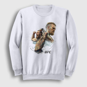 Ufc Conor McGregor Sweatshirt beyaz