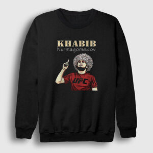 Ufc Khabib Nurmagomedov Sweatshirt siyah