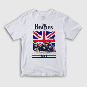 UK The Beatles Çocuk Tişört beyaz