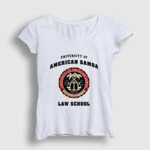 University Of American Samoa Better Call Saul Kadın Tişört beyaz