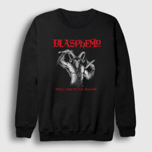 Victory Blasphemy Sweatshirt siyah