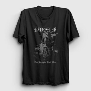 Viking Burzum Tişört siyah