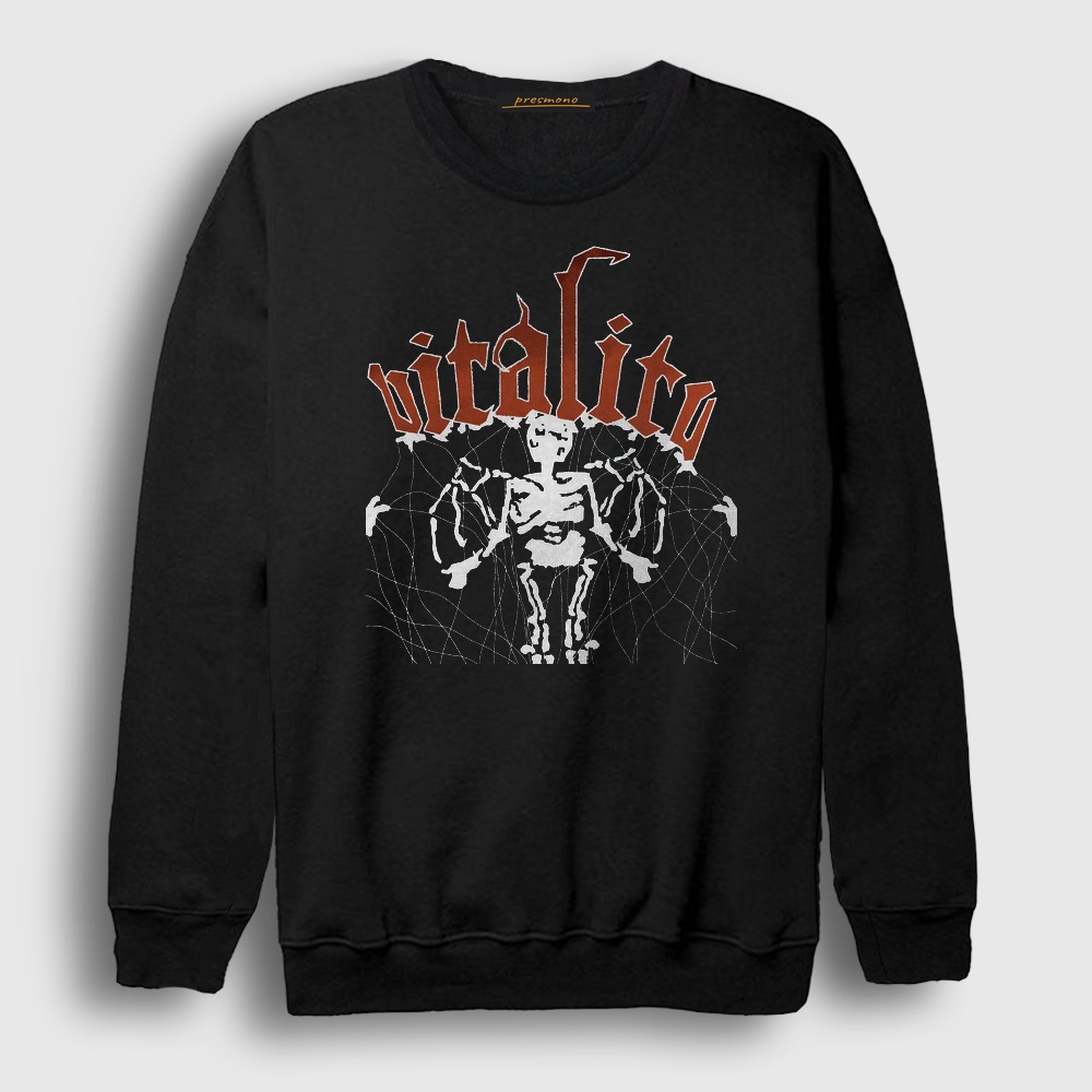 Vitality Nikolas Rendl Pyromaniac Sweatshirt Siyah