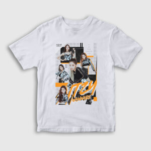 Wannabe Yeji Lia Yuna Itzy Çocuk Tişört beyaz