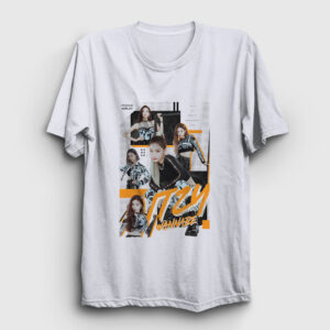 Wannabe Yeji Lia Yuna Itzy Tişört beyaz