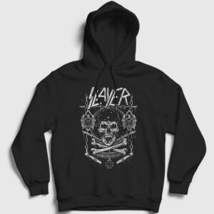 War Slayer Kapşonlu Sweatshirt siyah