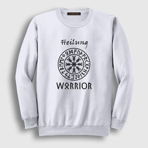 Warrior Heilung Sweatshirt beyaz