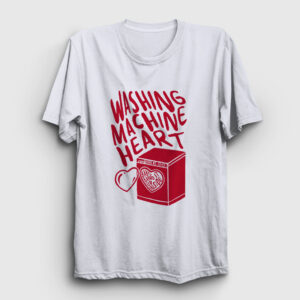 Washing Machine Heart Mitski Tişört beyaz