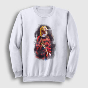 Watercolor Nirvana Kurt Cobain Sweatshirt