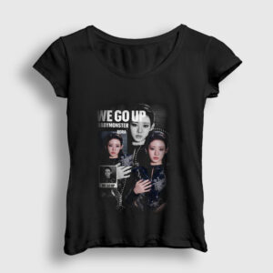 We Go Up Babymonster Baby Monster Kadın Tişört siyah