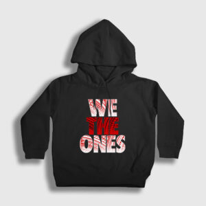 We The Ones Güreş Wwe The Bloodline Çocuk Kapşonlu Sweatshirt siyah