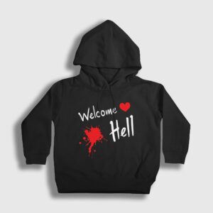 Welcome Hell Hecatia Touhou Çocuk Kapşonlu Sweatshirt