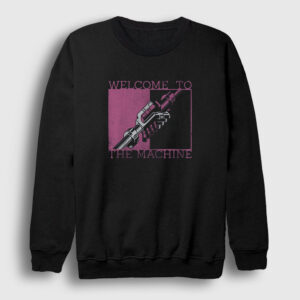 Welcome To The Machine Pink Floyd Sweatshirt siyah