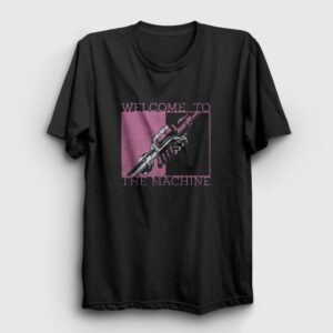 Welcome To The Machine Pink Floyd Tişört siyah