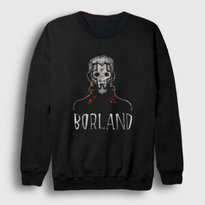 Wes Borland V2 Guitarist Limp Bizkit Sweatshirt siyah