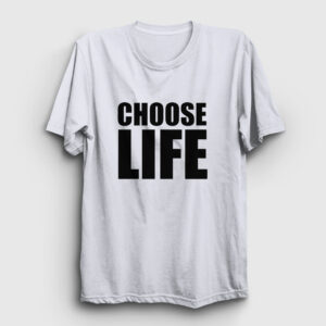 Wham Choose Life George Michael Tişört beyaz