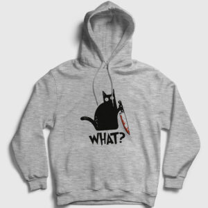 What Cat Kedi Kapşonlu Sweatshirt