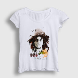 Wild Bob Marley Kadın Tişört