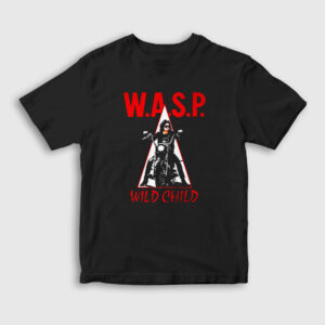 Wild Child Wasp Çocuk Tişört siyah