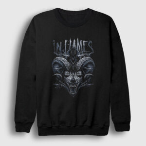 Wild In Flames Sweatshirt siyah
