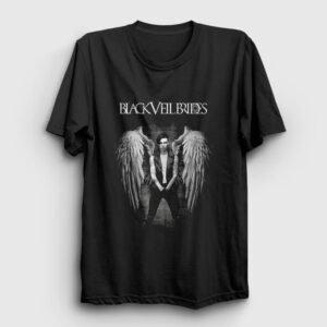 Wings Veil Brides Tişört siyah