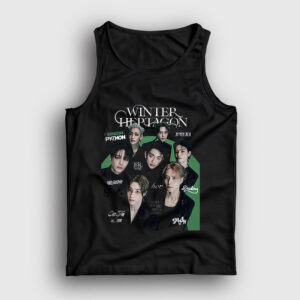 Winter Heptagon K-Pop Got7 Atlet siyah