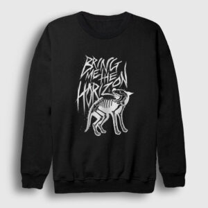 Wolf Bring Me The Horizon Sweatshirt siyah