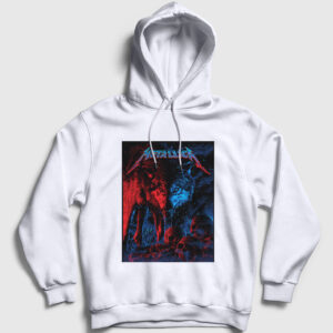 Wolf Metallica Kapşonlu Sweatshirt